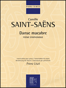 Danse Macabre piano sheet music cover